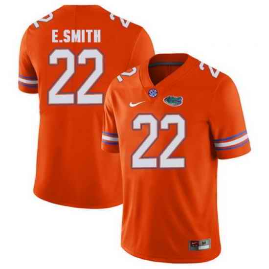 Florida Gators E-Smith  22 Orange NCAA Jersey.jpg